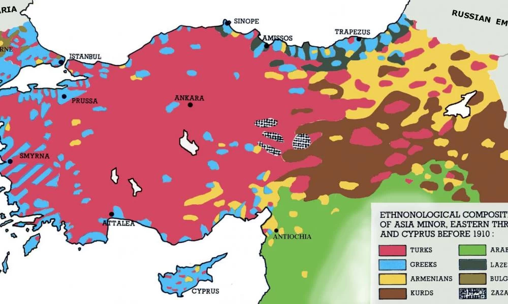 Νίκος Μιχαηλίδης: Αφυπνίζονται οι εθνότητες στην Τουρκία - Μετά τους Κούρδους, Έλληνες, Αρμένιοι και Λαζοί